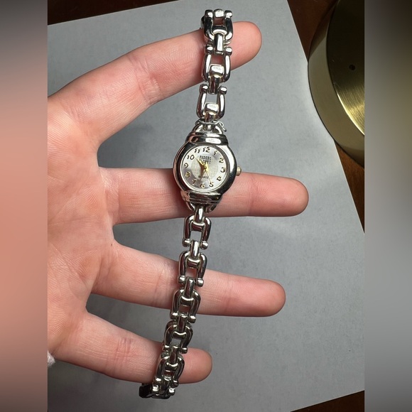 Faded Glory Accessories - Faded Glory Silver-Tone Women’s Bracelet Watch – Japan Movement